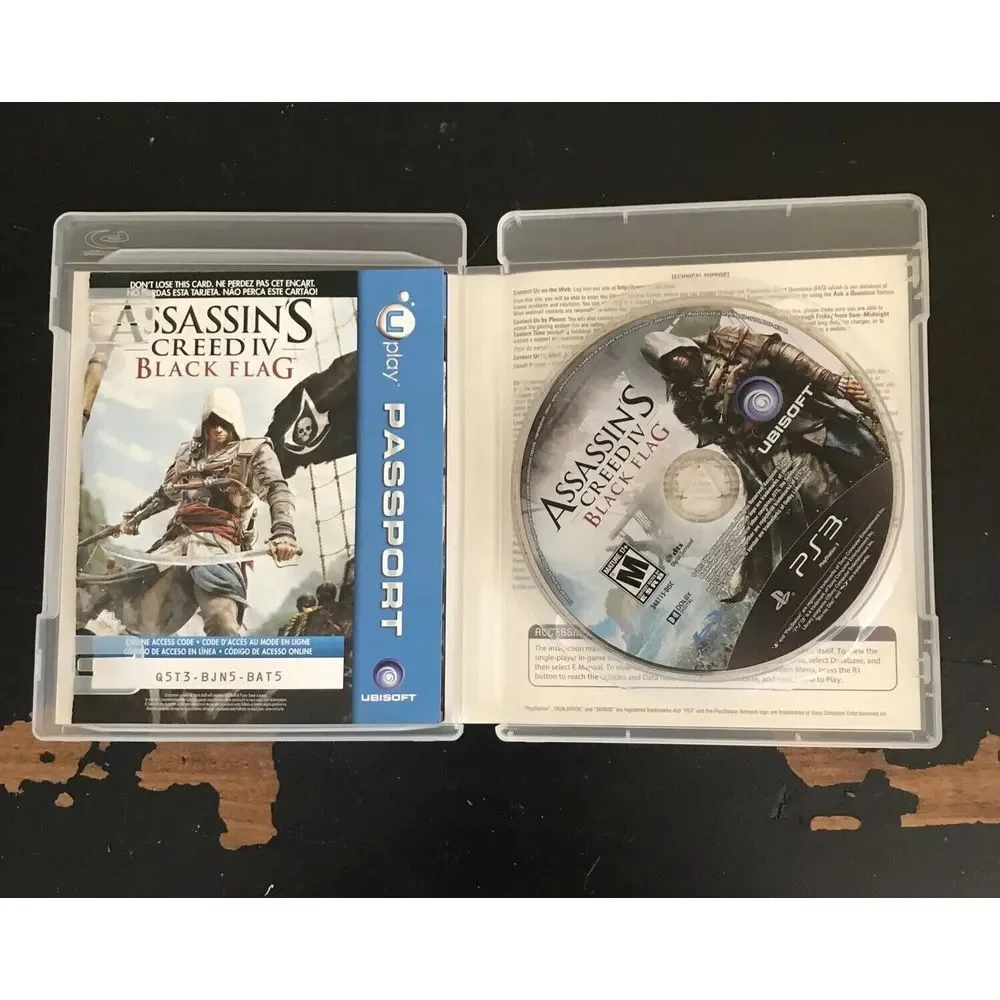 Assassin's‎ Creed IV Black Flag Walmart Ed PS3 PlayStation 3 untested
